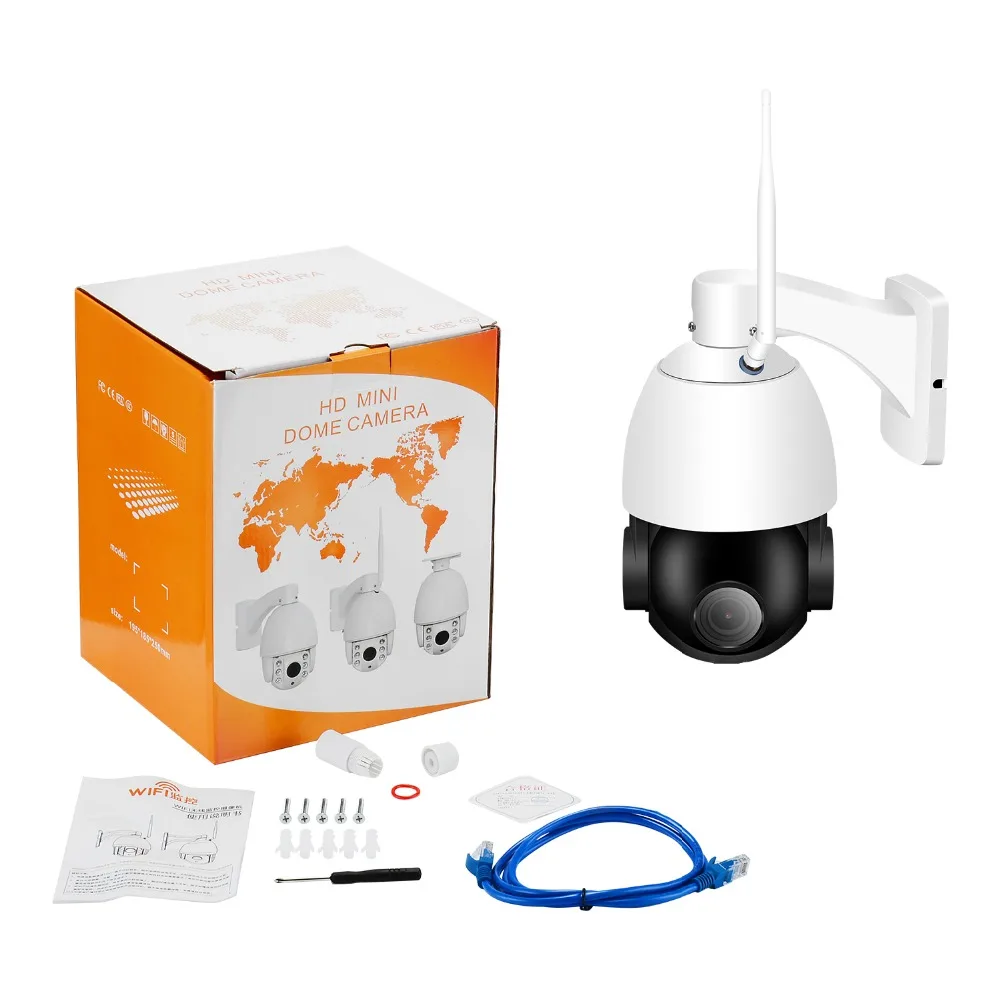 BESDER Wifi Открытый 30X зум скорость купольная камера 1080 P PTZ Автофокус безопасности IP