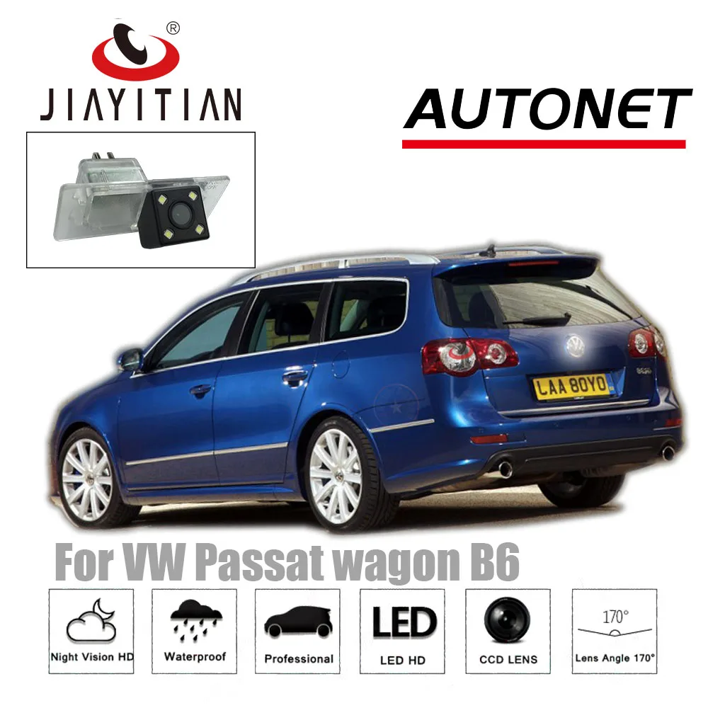 Задняя камера JiaYiTian для Volkswagen VW Passat B6 Sedan/Wagon 5d TYP3C 2005 ~ 2015 CCD заднего вида номерного