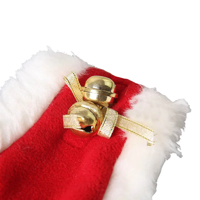 Pet Cat шаль для собаки плащ воротник плюшевый теплый колокольчик милый Рождественский подарок зимняя одежда поставка