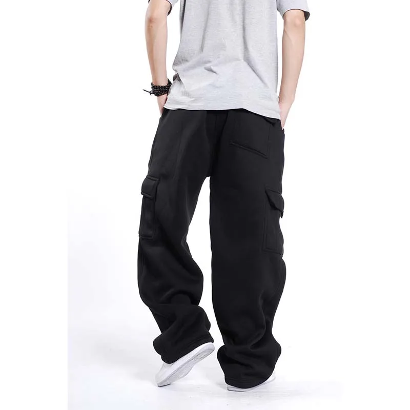 Брюки мужские спортивные в стиле хип хоп|loose cargo pants|cargo pantscasual joggers |