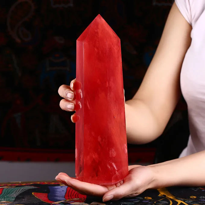 

SMELT QUARTZ CRYSTAL WAND POINT HEALING