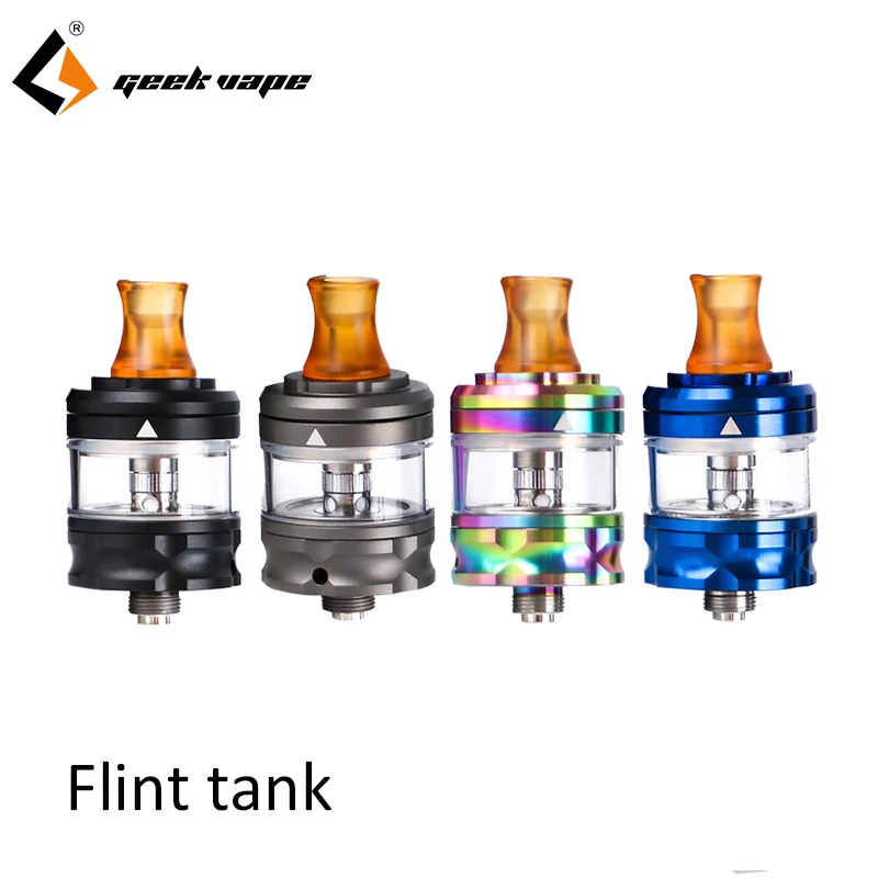 

New arrival Geekvape Flint MTL Tank 2ml Capacity with NS 1.6ohm Coil E-Cig MTL Vape Atomizer for Flint kit VS Zeus Dual