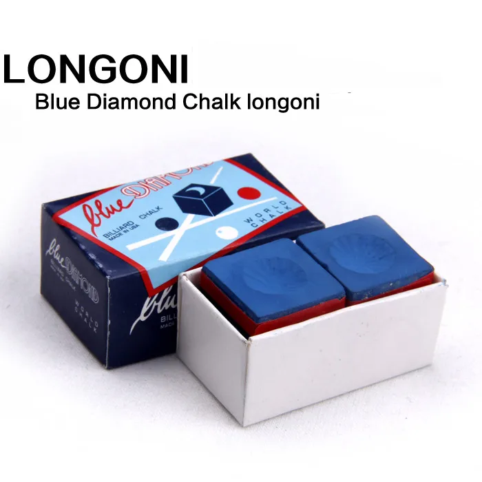 

2018 New Arrival Blue Diamond Billiard Chalk Billiards Snooker Accessories Oily and Dry Billiard Chalks