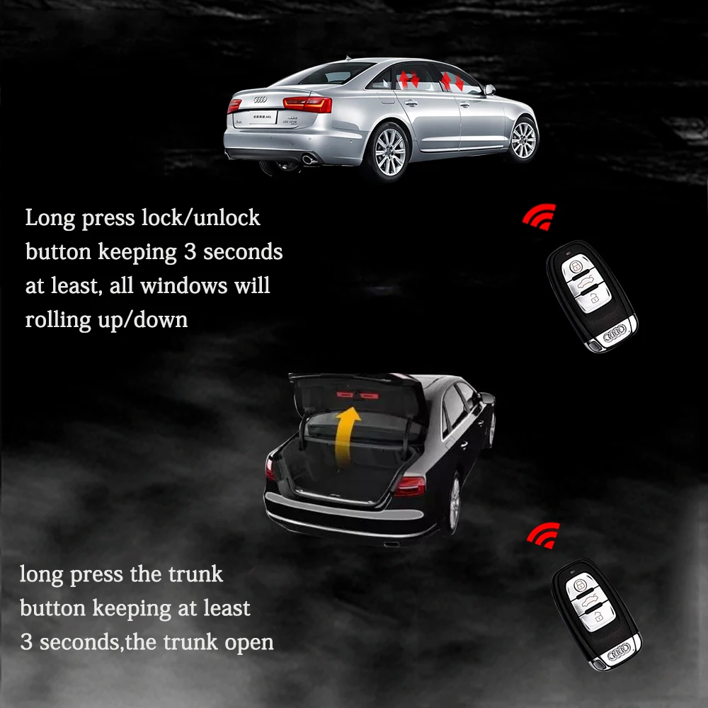 PLUSOBD Remote Starter For Audi Q5 SQ5 With Engine Start Stop Button