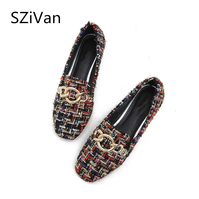 

SZiVan New/BIG SIZE 33-43 Women shoes flats Ladies Fashion spring Autumn winter velvet Comfortable Women's Casual shoes Female