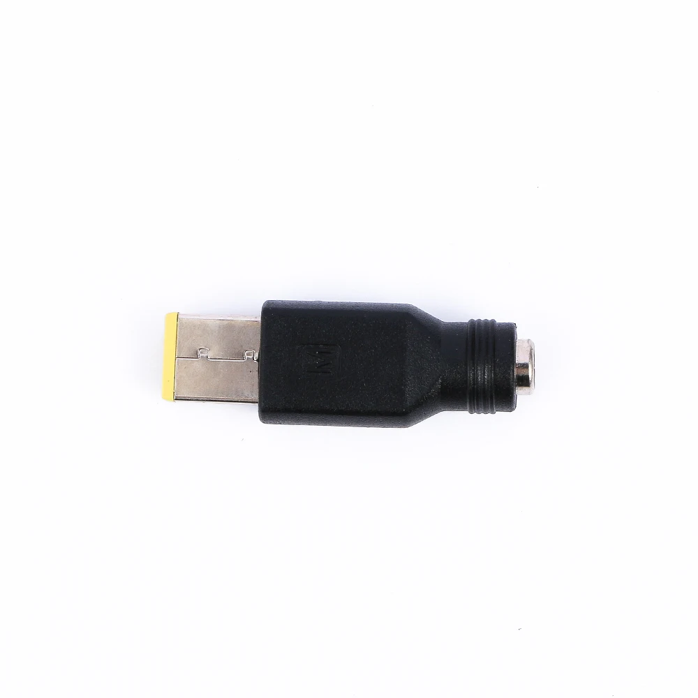 Round Jack To Square End Laptop DC Power Charger Adapter Plug Converter For Lenovo ThinkPad Yoga 11S etc