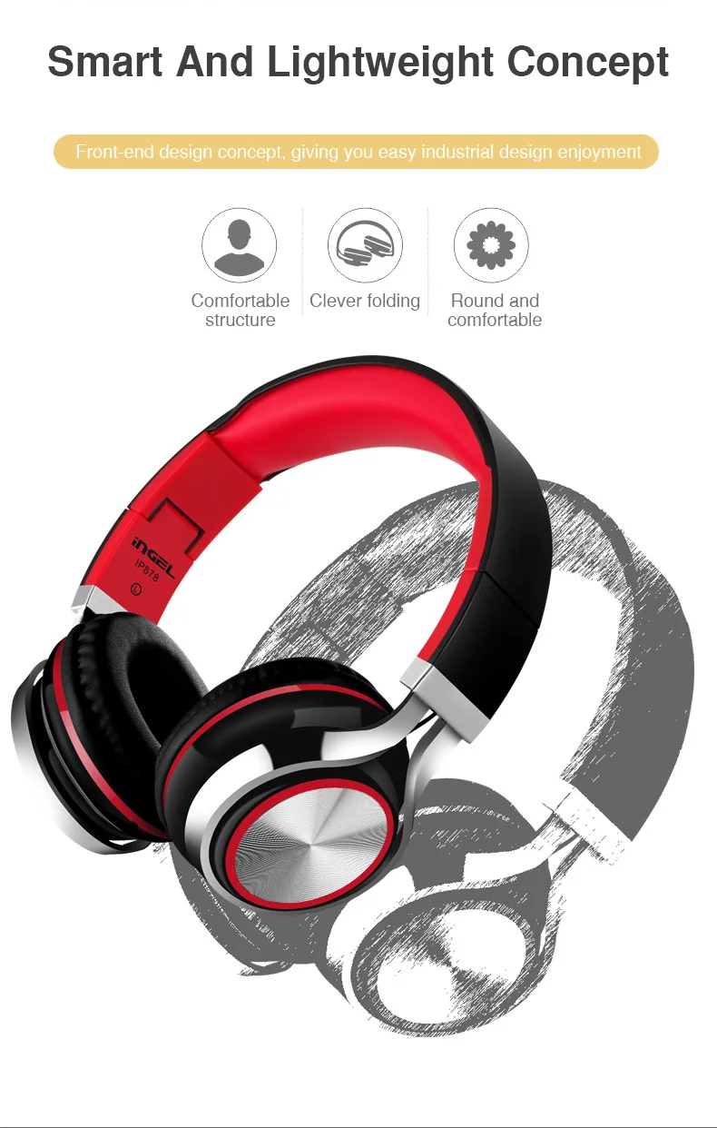 Bluetooth Headphones with microphone Noise Cancelling Stereo Headset Gamer wireless headset bluetooth for iPhone Samsung Xiaomi  (9)