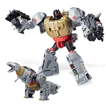 

18cm Transformation GRIMLOCK STARSCREAM ELITA HUN GURRR Voyager Class Robot Car Plastic Action Figure Toys