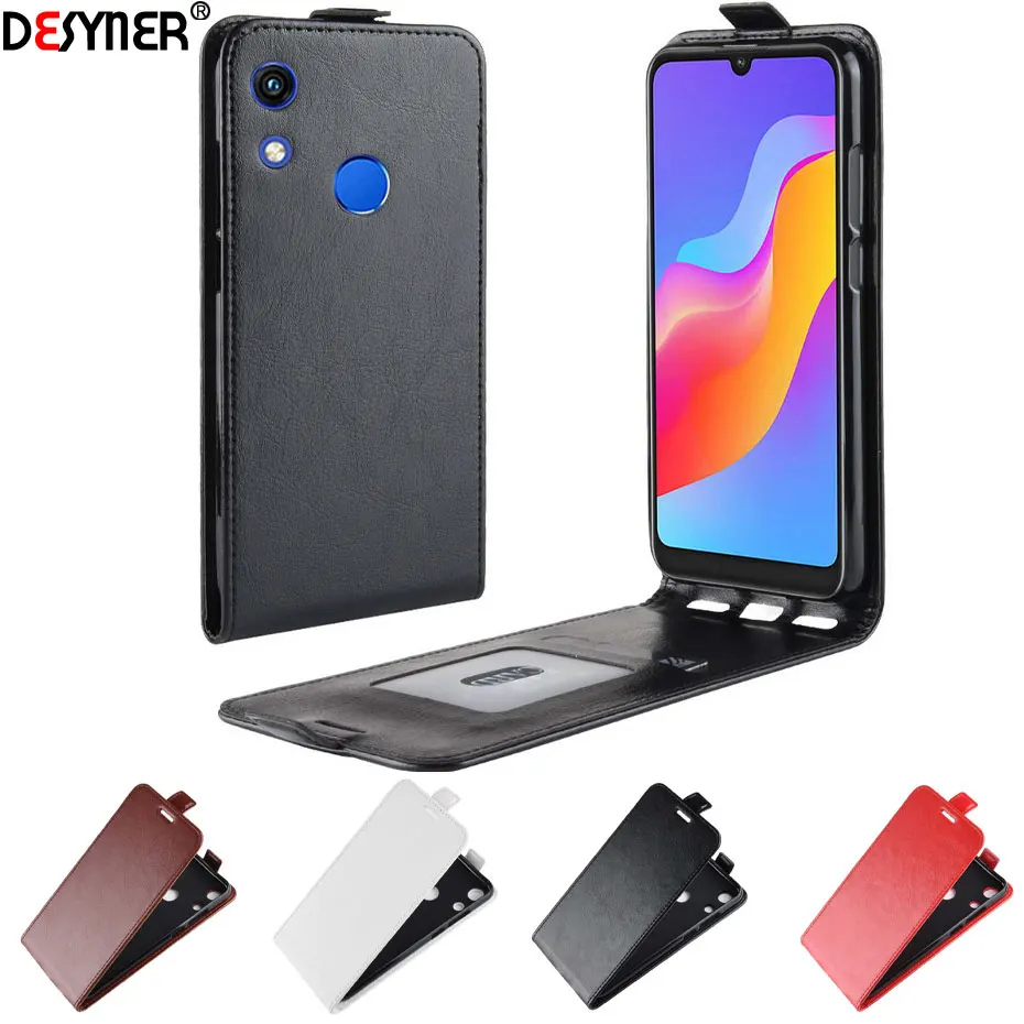 

Luxury Vertical Flip Cover for Huawei Honor 8A Pro PU Leather Case for Huawei Honor 8A Pro Coque Flip Wallet Leather Case