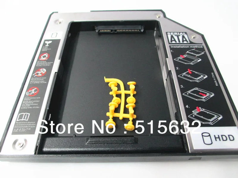 12 7 мм 2 й SATA HDD SSD жесткий диск Bay Caddy для Lenovo Thinkpad T420 T430 W530 T530|bay caddy|hard drive baydrive bay |
