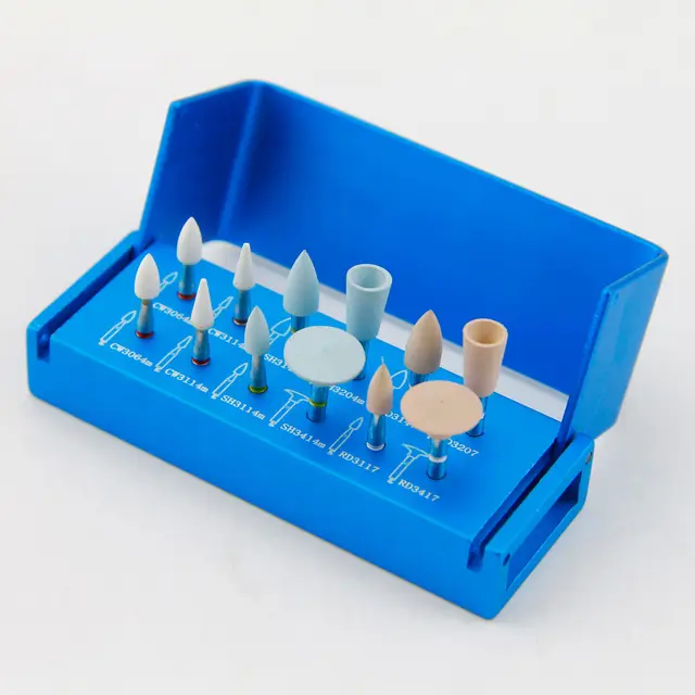 1Set Dental High Gloss Polishing Set Polishing Kit Diamond Composite