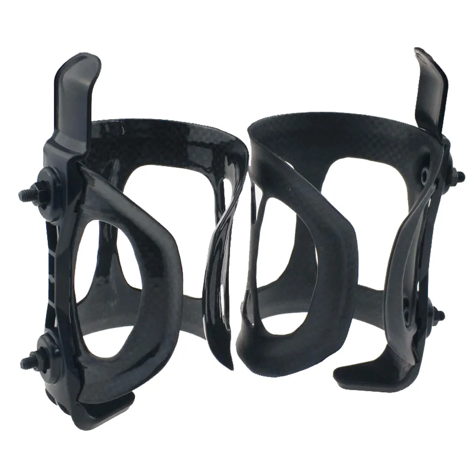 New Arrival Stable Carbon Big Water Bottle Cage 4 Fames Bike Bottle Holder With Retaining Screw