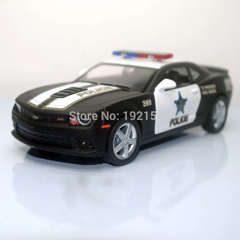 Chevrolet Camaro police version black (2)