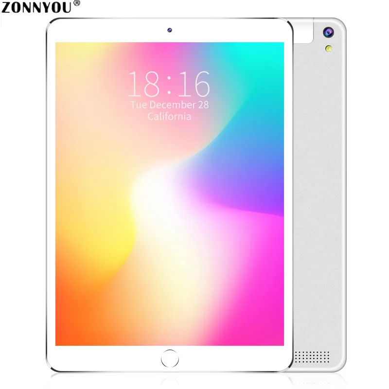 10.1 inch Original Powerful Octa Core Android 8.0 Tablet PC 4GB 32GB WiFi Laptop 3G Dual SIM Card Phone 3G Call Tab Tablet PC