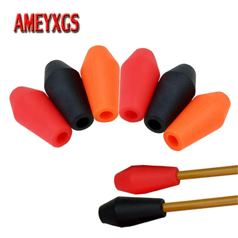

24pcs Archery Soft Rubber Arrowhead Safety Target Tips Broadheads Bow And Arrow Shooting Accessories Fit 6.0/8.0mm Arrow Shaft