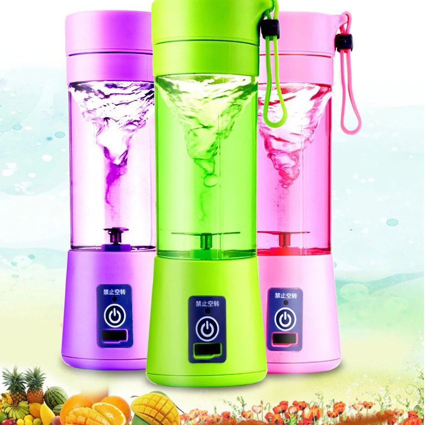 

USB Multipurpose Charging Mode Portable Small Juicer Extractor Household Blender Egg Whisk, Juicer, Fruits Mixer