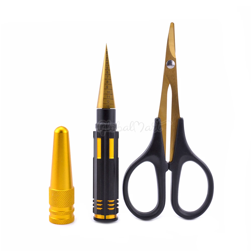 Hole Opener Reamer Drill 0-14mm Puncher & Car shell scissors Metal Steel For RC car aircraft Model DIY tools (1)