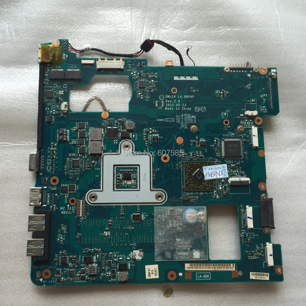 REV 2 0 LA 8864P Laptop font b motherboard b font For SAMSUNG NP365E5C NP355V5C 100