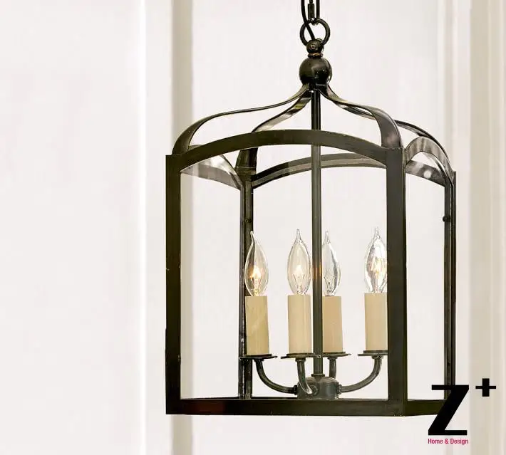 Replica Item Led Pendant Light Iron Gothic Indoor Outdoor Lantern