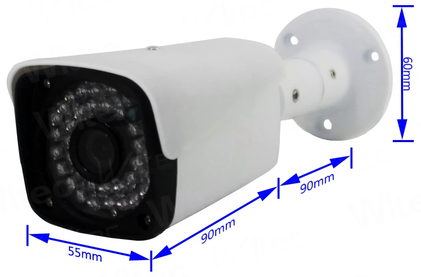 Wifi аудио 1080P IP камера ночного видения ИК CCTV 128G sd-карта наружная H.265 сброс XM мини металлическая IPC камера безопасности Сигнализация Движения