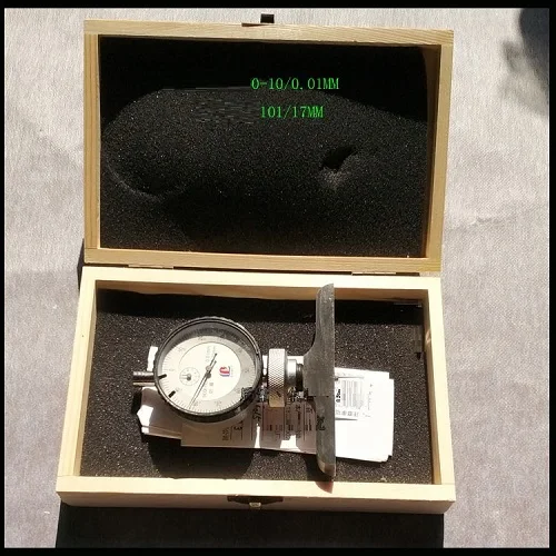 

0-10MM-12.7MM-25.4MM-30MM 0.01MM depth gauge dial indicator with holder indicator gauge