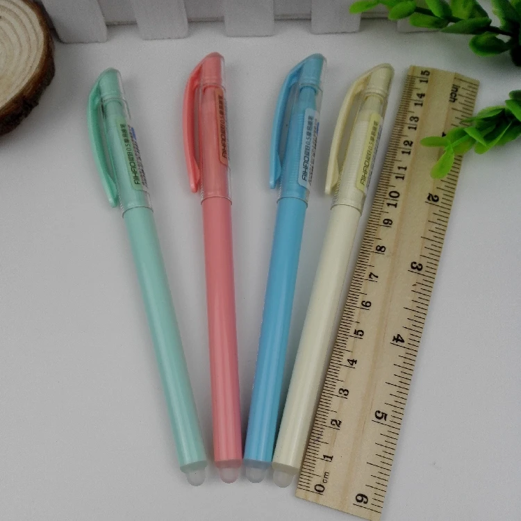 

2PCS/LOT 4800 hobby friction easy to wipe candy colored 0.5mm bullet erasable pen refills 1370 original FREE SHIPPING