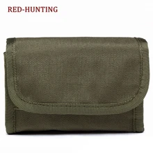 Прочный Molle боеприпасы, патроны футляр для пуль подсумок в стиле милитари сумка для пейнтбола Портативный чехол с креплением на ремень Охота Аксессуар сумка для амуниции