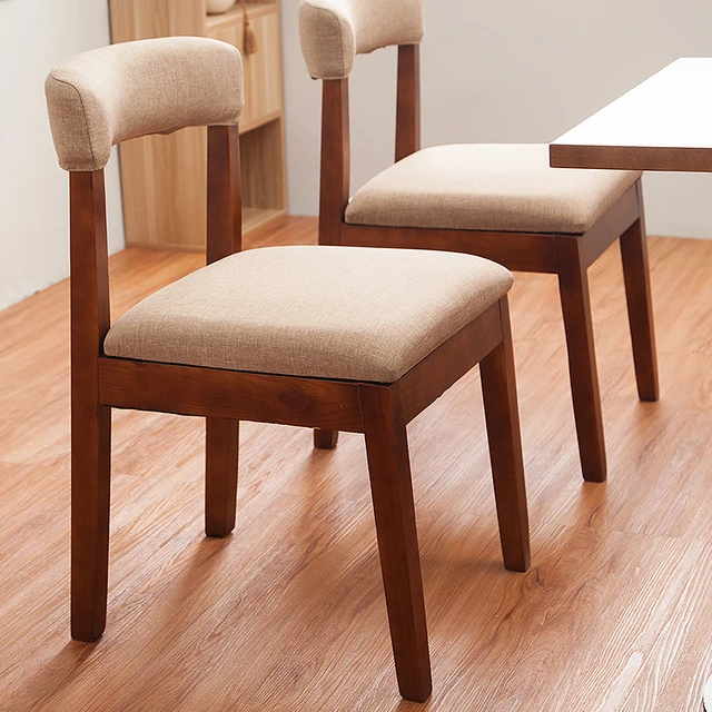 Best Quality New 100% wood dining chair pure cotton cloth idyllic sitting room chair coffee chair computer chair wooden living room furniture Best Quality New 100% wood dining chair pure cotton cloth idyllic sitting room chair coffee chair computer chair wooden living room furniture