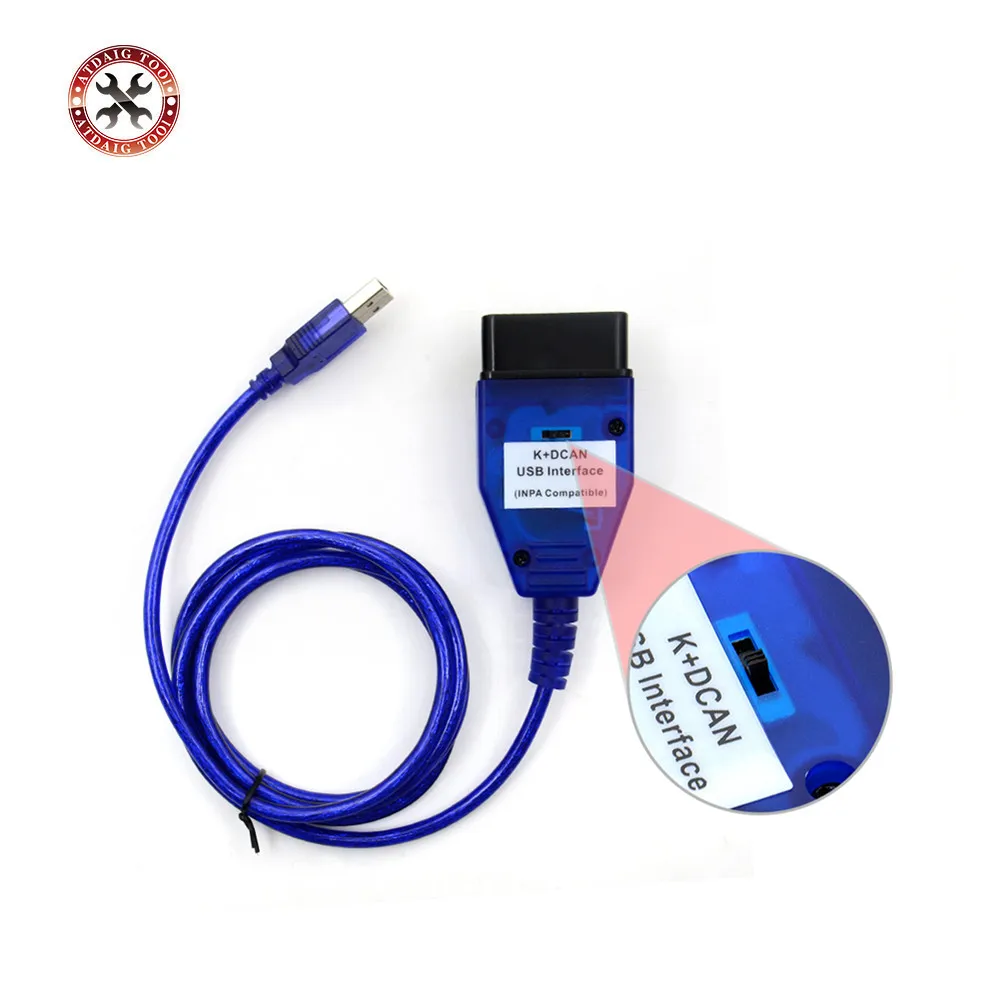 Новое поступление для BMW INPA K + Dcan с переключателем inpa k can USB OBD2 интерфейсы Ediabas