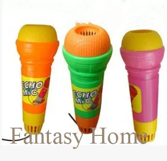 2014 Limited  E-cho Mic Kids Toy Pretend Play Sound Plastic Vibrate Baby Kid