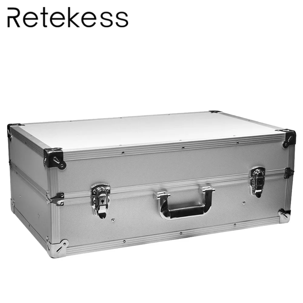 RETEKESS T148 Серебряный 42 слота беспроводной голосовой зарядный чехол для беспроводной Конференц-голосовой системы передачи
