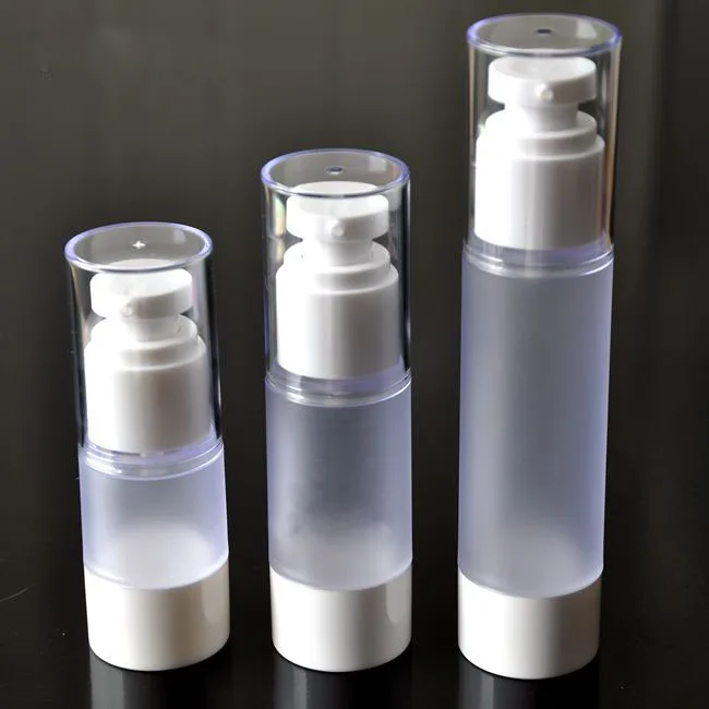 Download 100pcs/lot 15ml airless pump bottle refillable essence airless bottle-in Refillable Bottles from ...