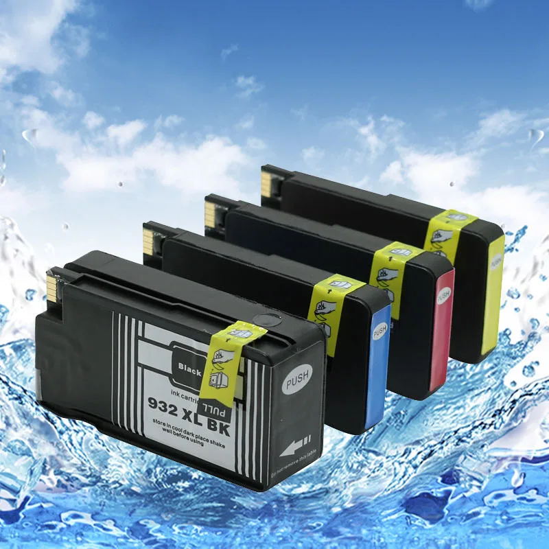 

10pcs compatible HP 932 933 hp932xl hp933xl ink cartridge for hp Officejet 6100/6600/6700/7110/7610/7612 printer