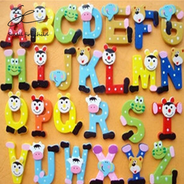 Uni Kids Educational Toy Wood Letters Alphabet Learning Fridge Uni Kids Educational Toy Wood Letters Alphabet Learning Fridge