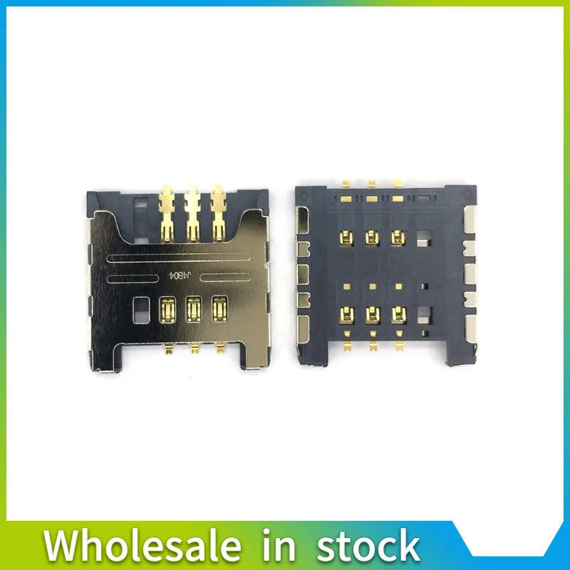 

New Sim Card reader tray slot adapters for Samsung I9000 I9220 N7000 S5690 W689 S5360 S5570 sim card socket module.