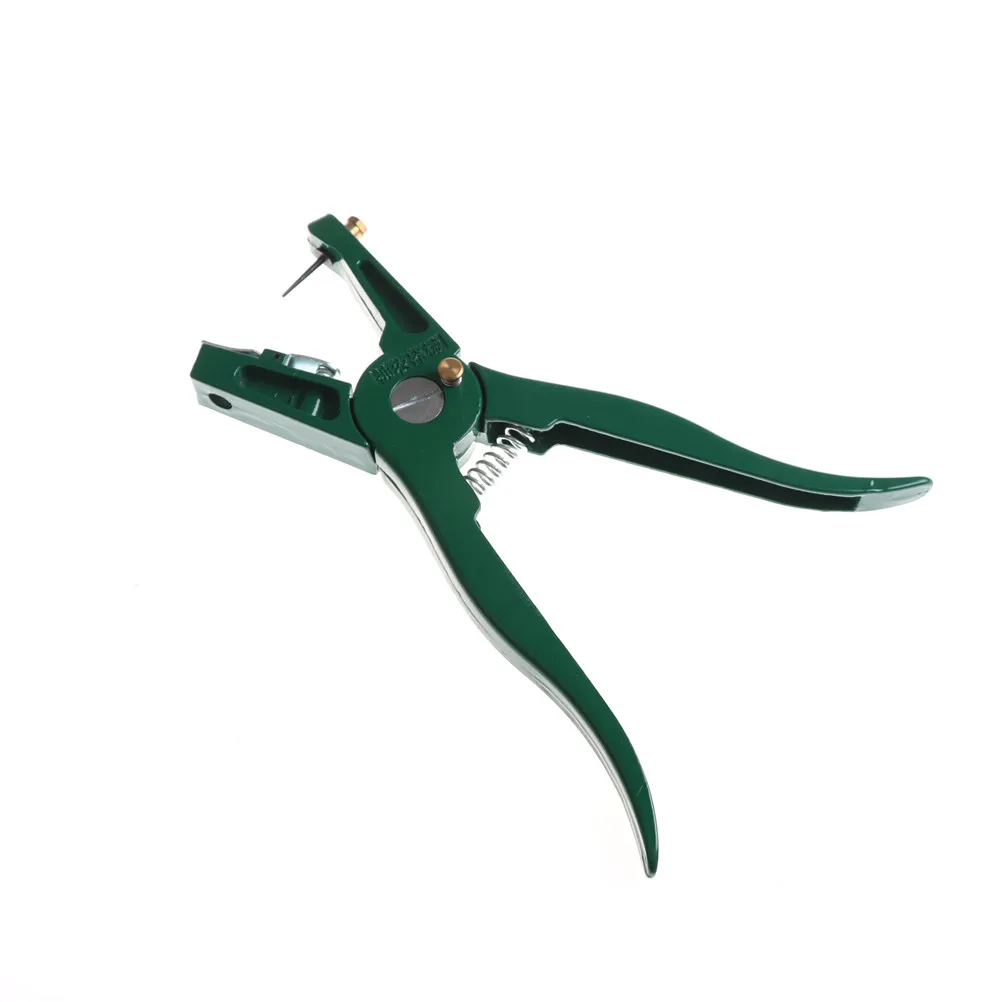 

1 Pcs Aluminum Alloy Green Pig Ear Tag Pliers Cattle Ear Tag Pliers Sheep Ear Tag Pliers Animal Ear Tag Pliers Installer Alloy