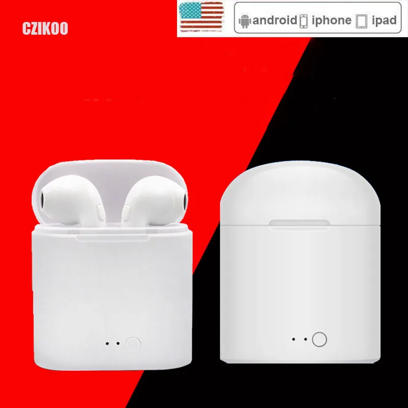 

i7s TWS Mini Wireless Bluetooth 5.0 Earphone PK i10 i12 i20 i13 i14 i88 tws Stereo Earbud Headset With Charging Box Mic