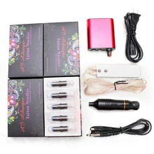 Горячие продажи косметики постоянный макияж Набор татуировок с 40 шт одноразовые иглы полный набор татуировки PTM4105