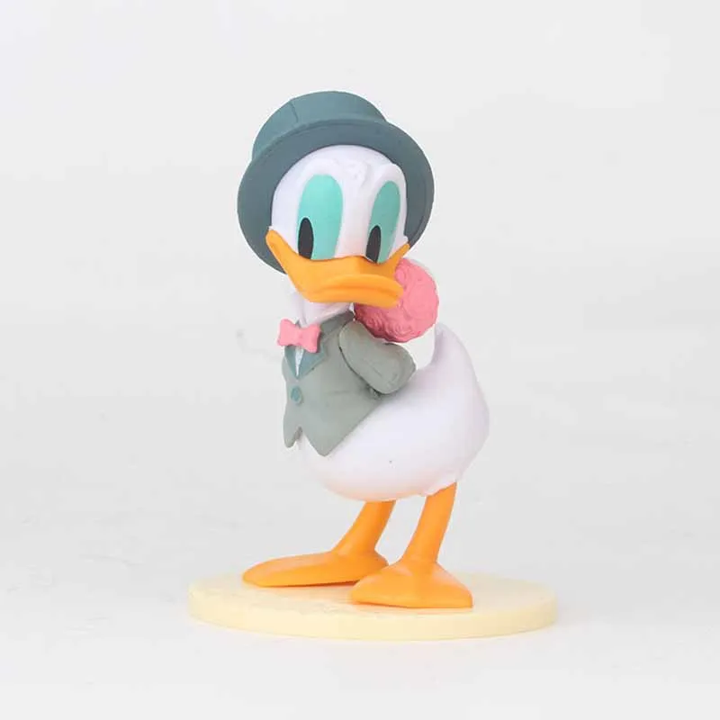 2018 disney 6 шт./компл. фигурки и игрушки Аниме окружающие детские Микки Минни Дональд