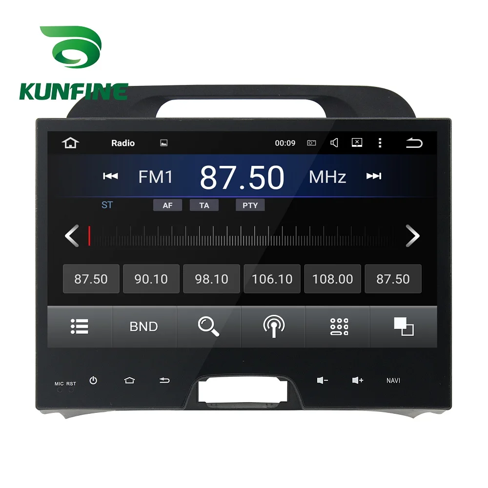 Car DVD GPS Navigation Player Deckless for SPORTAGE 2010-2012 F
