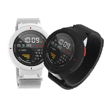 

Watchband Bracelet Belt Wrist Strap Watch Band Milance Magnetic Stainless Steel Replacement for Huami Amazfit Verge 3