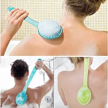 Горячая ванна щетка для массажа кожи уход за здоровьем душ Reach Feet Задняя щетка с длинной ручкой аксессуары для массажа SJ66