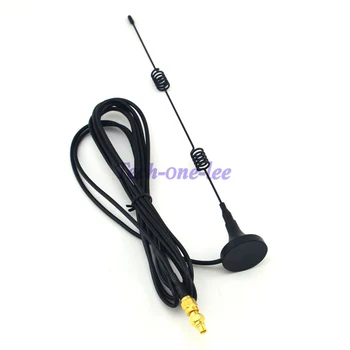 

5 piece/lot 3.5DBi Gains 4g Antenna 698-960/1700-2700Mhz SMA Male Magnetic Base RG174 3M+SMA Female to MCX Male Straight Adapter