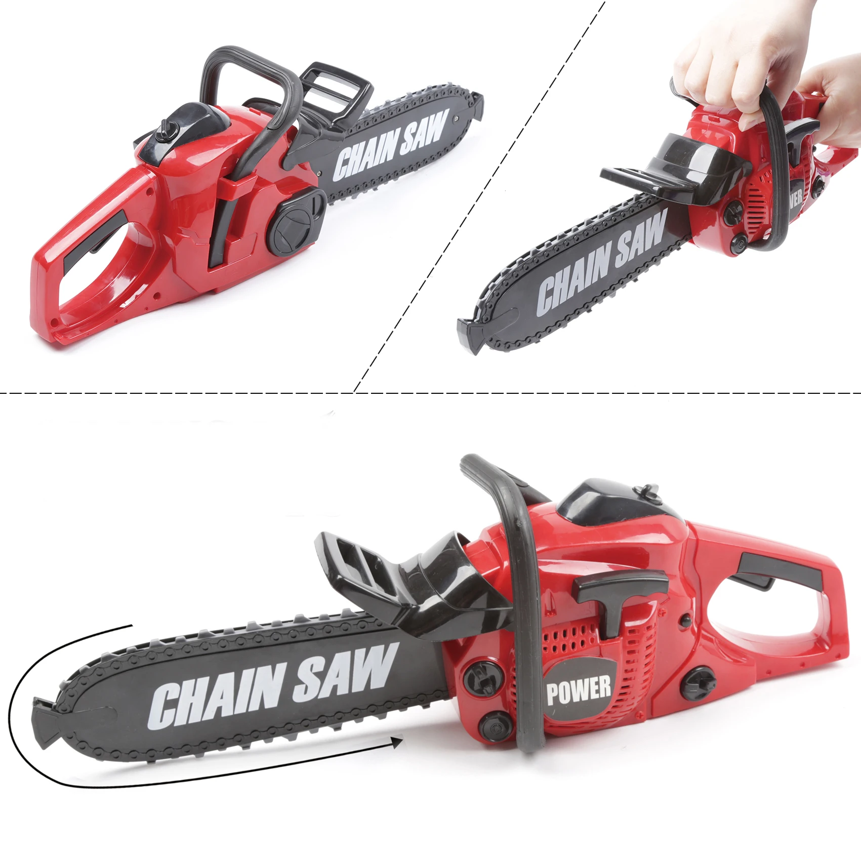 Power Tool Electric Chainsaw Toy Construction Tool Toys for Kids