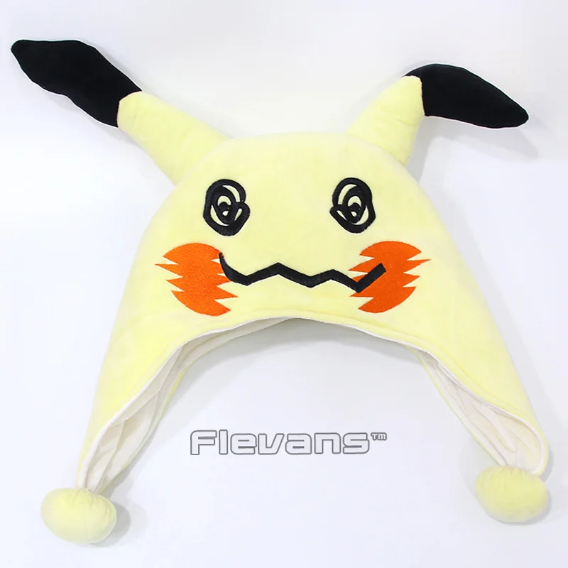 

Anime Monster Mimikyu Cosplay Adult Cartoon Plush Hat Toy Soft Stuffed Doll