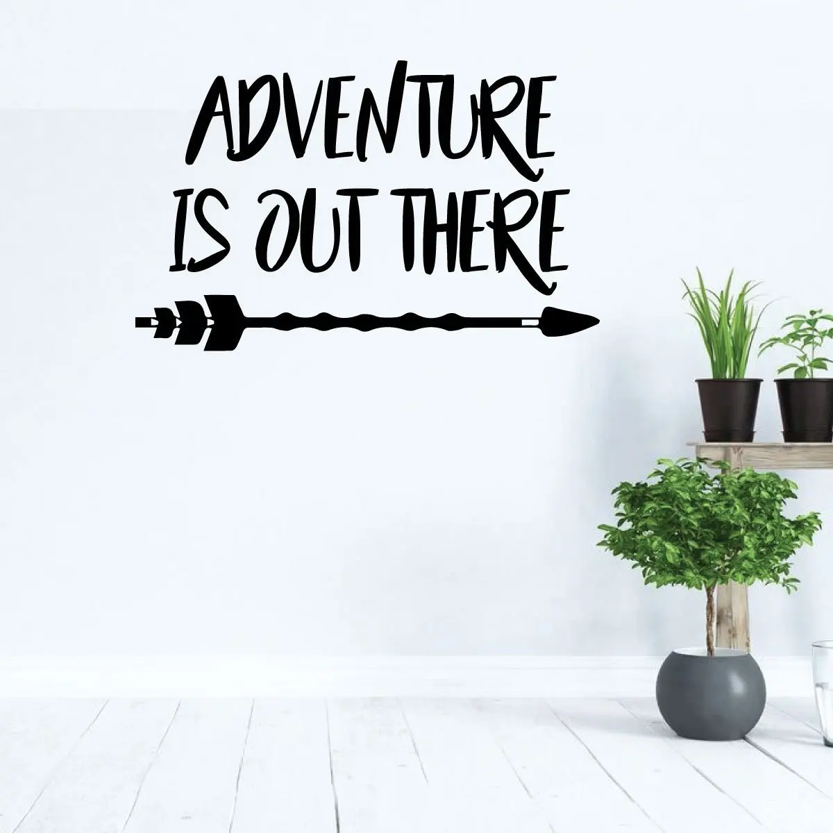 

Personalized adventure is out there Phrase Wall Stickers Art Wallpaper For Living Room Bedroom Home Party Decor Wallpaper