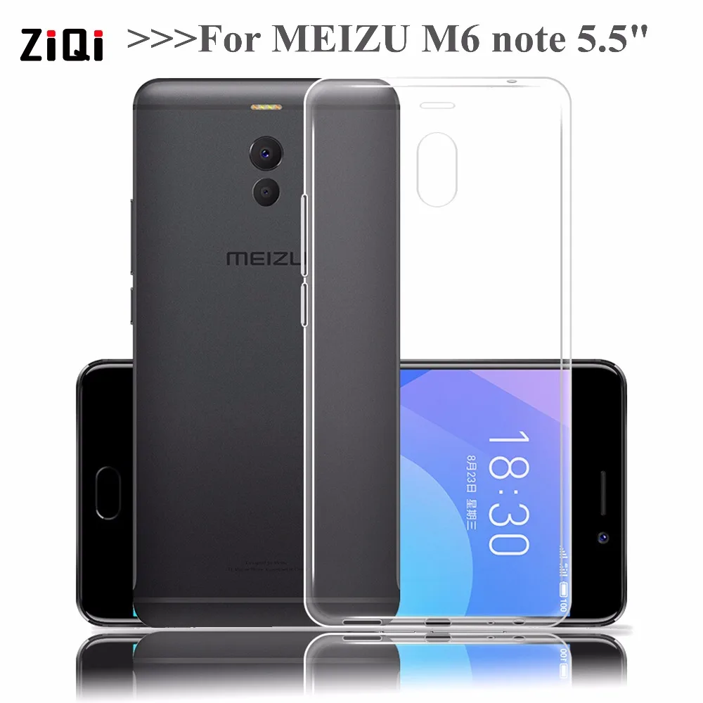 

2 Pieces Premium Silicon TPU Mobile Phone Case For Meizu M1 note, M1note Soft Ultra-thin White Gray Blue Pink Color Phone Bag