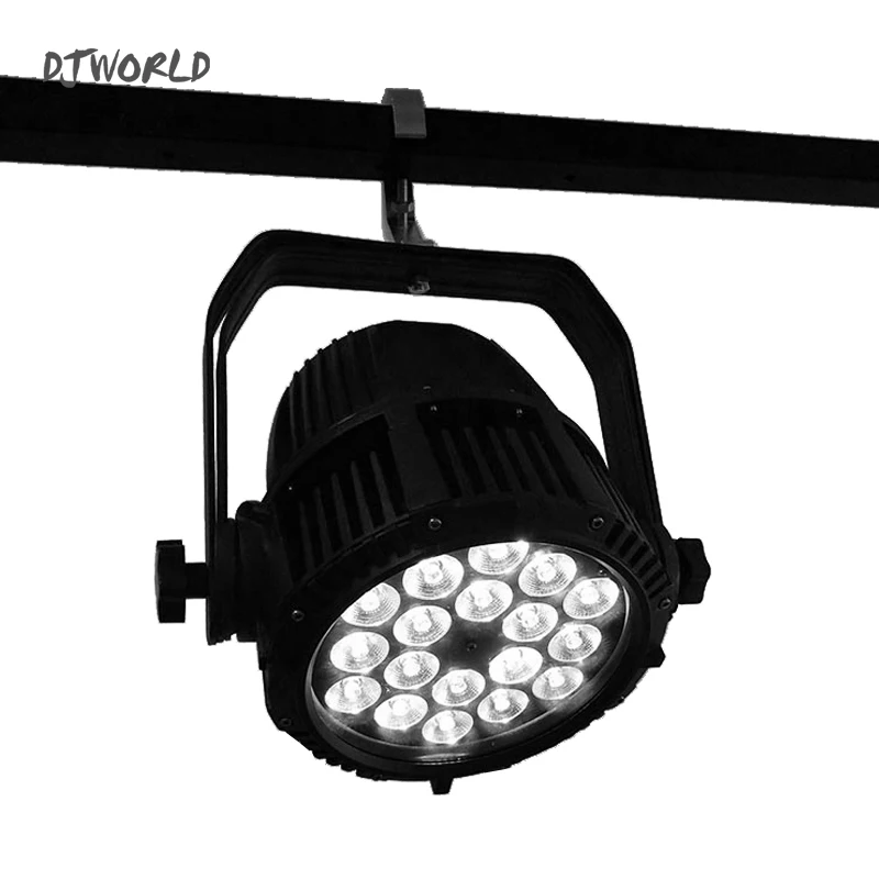 Водонепроницаемый светодиодный Par 18x18W RGBWA + UV DMX512 сценический эффект освещения