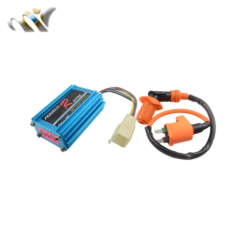 MOFO Racing 5 Pin AC CDI Box катушка зажигания A7TC Свеча для Spree SYM DD50 Dio AF18-28 Elite SB SA 50 Скутер