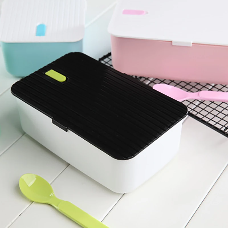 ZLAHY Grano Bento Bento Lunch Box Forno a microonde i Bambini delle scuole Portatile Bento Box Office Scatola di Pranzo dei Bambini CampHiking